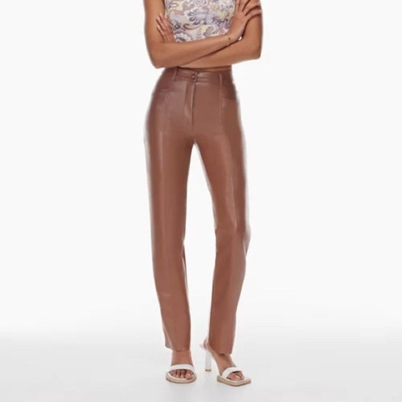 Wilfred faux leather pants - Picture 1 of 6